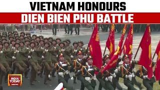 Vietnam Celebrates 70th Anniversary Of Dien Bien Phu Battle With Military Parade [upl. by Skylar513]