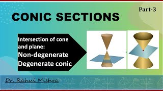 Part3 How do we get Degenerate and Nondegenerate conic section [upl. by Ardyth]