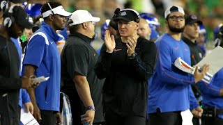 Boise State vs No 7 Oregon postgame press conference [upl. by Sirromaj]