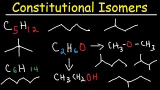 Drawing Constitutional Isomers of Alkanes  Organic Chemistry [upl. by Lesiram830]