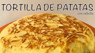 TORTILLA DE PATATAS con cebolla [upl. by Amesari]