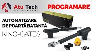 Instructiuni de programare  Automatizare de poarta batanta King Gates [upl. by Crisey]