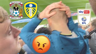 LOSS CRUSHES LEEDS FANS AT COVENTRY😫 Coventry City 21 Leeds United  202324 [upl. by Chaiken]