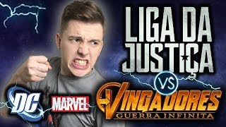 VINGADORES ou LIGA DA JUSTIÇA  Qual é o MELHOR [upl. by Bein78]