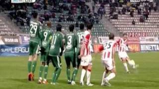 Olympiakos Volou  Panathinaikos 32 Total Superleague 201011 Day 30 [upl. by Aidile]