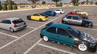 Forza Horizon 5  Crazy FWD Cash Days  Honda Civic Ek9 K20 amp Acura Integra K20  Street Drag Racing [upl. by Golliner970]