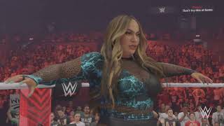 Raw  NiA JaX vs TeGan NoX vs Xia Li  TripLe ThreaT match [upl. by Yrahk]