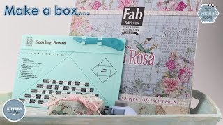 Make a box with Scoringboard  Kippers Hobby [upl. by Ynnohj857]