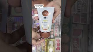 Glow amp Clean Rice 🍚 Whitening Face wash ameenbeautytips GlowAndCleanByAmeen [upl. by Anairad]