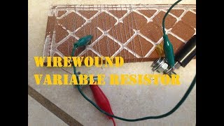 Bits 15 DIY Wirewound Variable Resistor [upl. by Leik]