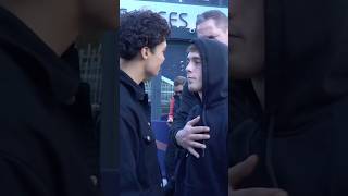 😂 PAUL DENA ET ANDREAS PRANK UN MEC AVANT LUFC PARIS  PARTIE 1 mma prank ufc [upl. by Anirod989]