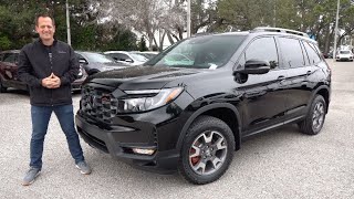 Is the 2022 Honda Passport Trailsport a better SUV than a Kia Sorento XLine [upl. by Aicertap594]