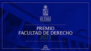 Premio Facultad de Derecho 2023 [upl. by Derinna]