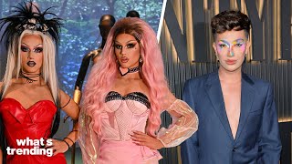 TikTok Drag Queens Sugar and Spice Cancel Collab with James Charles [upl. by Ardnad]