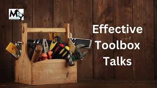 Top Tips for Conducting Effective Toolbox Talks toolboxorganization toolboxtalks [upl. by Ennahtur]