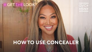 How Mally Roncal Uses Concealer in Her Over 50 Makeup Tutorial  GetTheLook  QVC HSN [upl. by Horatio]