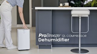 OmniDry 12L Quiet Dehumidifier with Max Extraction Feature Video [upl. by Acinahs790]