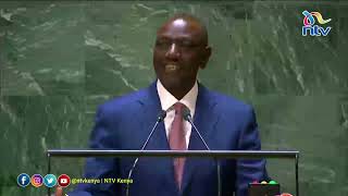 President Ruto full speech at UN General Assembly in New York [upl. by Lierbag]