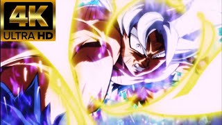 4K Goku Mastered Ultra Instinct Vs Jiren Full Power ULTRA HD [upl. by Baudelaire]