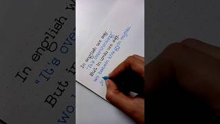 Typewriter Handwriting Tutorial  Beautiful Handwriting Quote  English Handwriting [upl. by Tatiana]