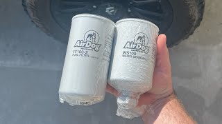 How to easily change AirDog filters on your diesel diesel duramax diy [upl. by Gaspard]