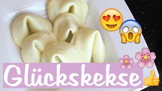 GLÜCKSKEKSE BACKEN  My Lifestyle ♥ [upl. by Yle987]