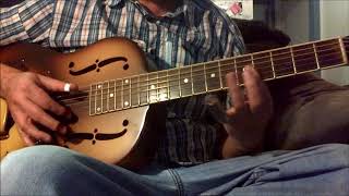 Delta Blues Licks In Open G [upl. by Ieluuk380]