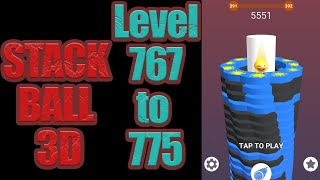 I Played Stack Ball From Level 767 To 775 [upl. by Conlan843]