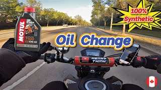 Tập 6 Thay nhớt Motul cho MSX125  Cảm nhận về xe sau 1000km so với Z1000 Honda GromMSXVlog 58 [upl. by Yesiad751]