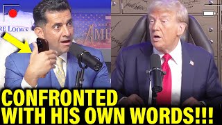 Watch Trump TENSE UP when HOST EXPOSES HIS PAST [upl. by Layap]