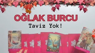 OĞLAK BURCU Haftalık  Taviz Yok  25 Aralık Haftası [upl. by Adni]