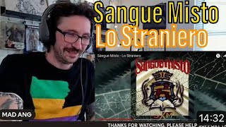 METALHEAD REACTS Sangue Misto  Lo Straniero [upl. by Lytsirk]