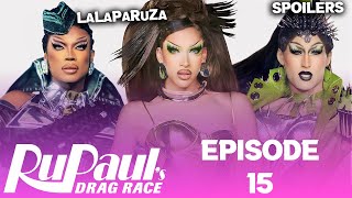 Season 16 EPISODE 15 Spoilers  RuPauls Drag Race TOP BOTTOM amp ELIMINATION [upl. by Edy]