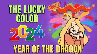 The Lucky Color Of 2024 Year Of The Dragon  Ziggy Natural [upl. by Serolod]