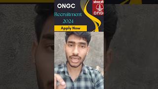 ONGC new vacancy 2024ongc newgovjob sscvacancy [upl. by Ahcropal]