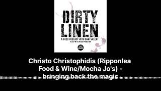 Christo Christophidis Ripponlea Food amp WineMocha Jos  bringing back the magic  Dirty Linen [upl. by Ehtyde]