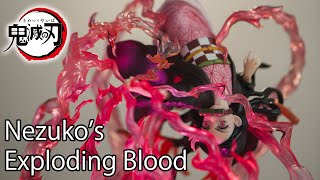 Unboxing Demon Slayer Kimetsu no Yaiba Nezuko Kamado  Exploding Blood  18 Scale Figure [upl. by Tobe894]