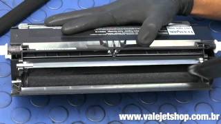 Vídeo Recarga Toner Lexmark X463  X464  X466  Vídeo Aula Valejetcom [upl. by Bolanger]