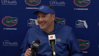 Florida Football Dan Mullen Postgame 101318 [upl. by Marga]