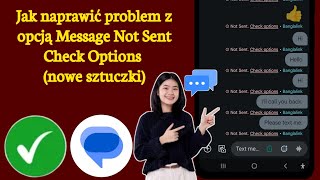 Message Not Sent Check Options Problem  Jak naprawić Message not sent check options [upl. by Benedikt]