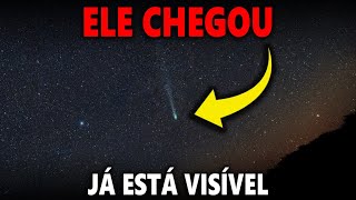 COMETA ESTÁ VISÍVEL A OLHO NU VEJA COMO OBSERVAR O COMETA 12PPONSBROOKS NO CÉU [upl. by Jansen]