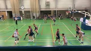 TDM2 BC AsseTernat vs Basket Sijsele 6967 last minute of the game [upl. by Arraek]