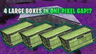 4 Large Boxes Placement for Rust Pixel Gap Bunker [upl. by Bobbe]