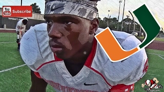 Exclusive  5 star RB Lorenzo Lingard 2018 University of Miami commit [upl. by Itsa]