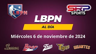 LBPN al día  Miércoles 6 de noviembre de 2024 [upl. by Stichter]