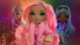 RAINBOW HIGH SLUMBER PARTY BRIANNA DULCE DOLL UNBOXING AND REVIEW [upl. by Eesyak]