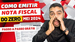 Como Emitir Nota Fiscal MEI Passo a Passo Completo ATUALIZADO 2024 [upl. by Rancell]