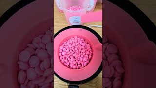 Pink Hard Wax 💕💕 waxing asmr shorts satisfying reels asmrvideo hardwax [upl. by Yalahs847]