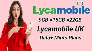 Lyca mobile internet Plans lycamobile data plan [upl. by Mishaan]