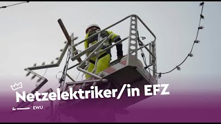 Stromexperten Netzelektrikerin EFZ  Elektrizitätswerk Uznach AG  Lehrstellenvideo  Yousty [upl. by Lari]